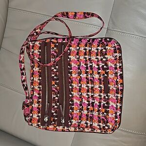 Vera Bradley Three Zip Crossbody Bag